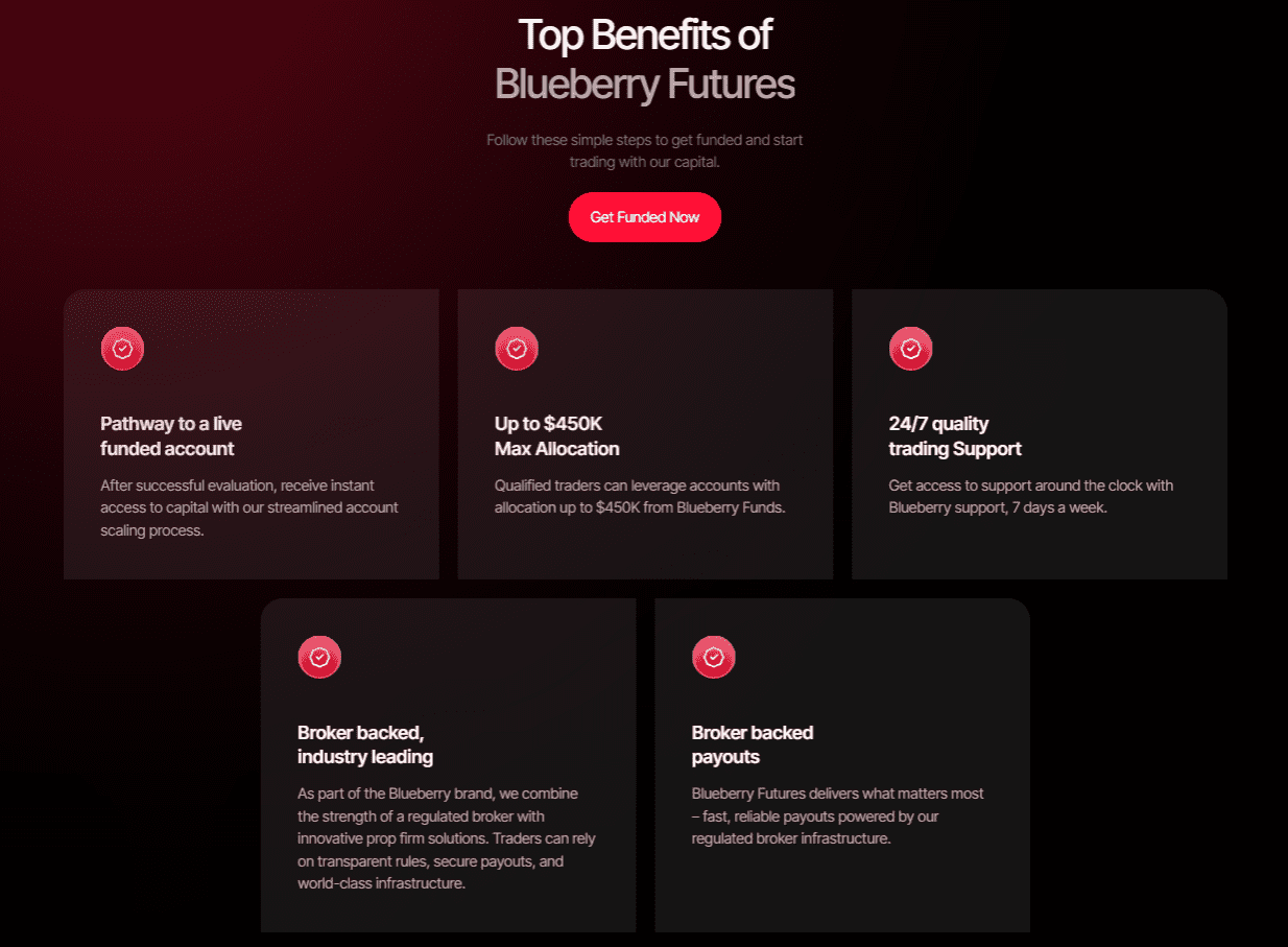 Blueberry Futures Features